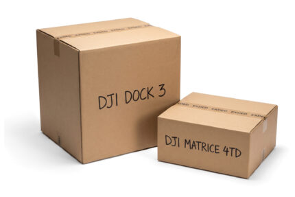 DJI Dock 3 + Matrice 4TD – Versandkarton (Symbolbild)